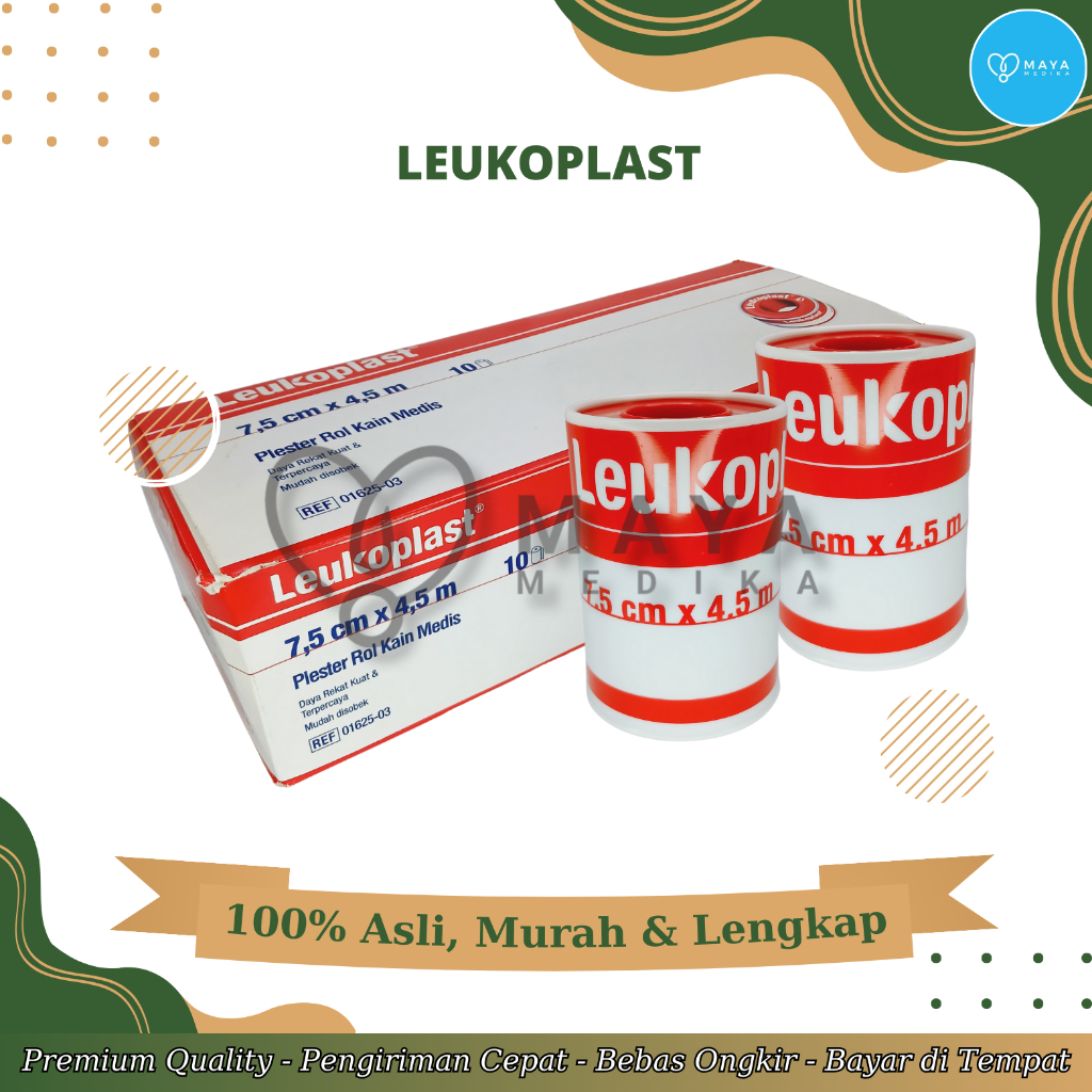 Leukoplast 1 Box isi 10 Pcs