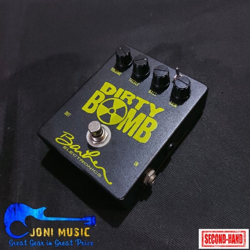Efek Gitar Barber Electronics Dirty Bomb Distortion