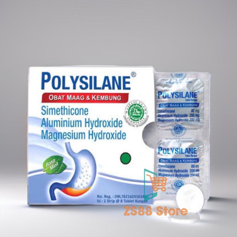 POLYSILANE 1 Strip @ 8 Tablet