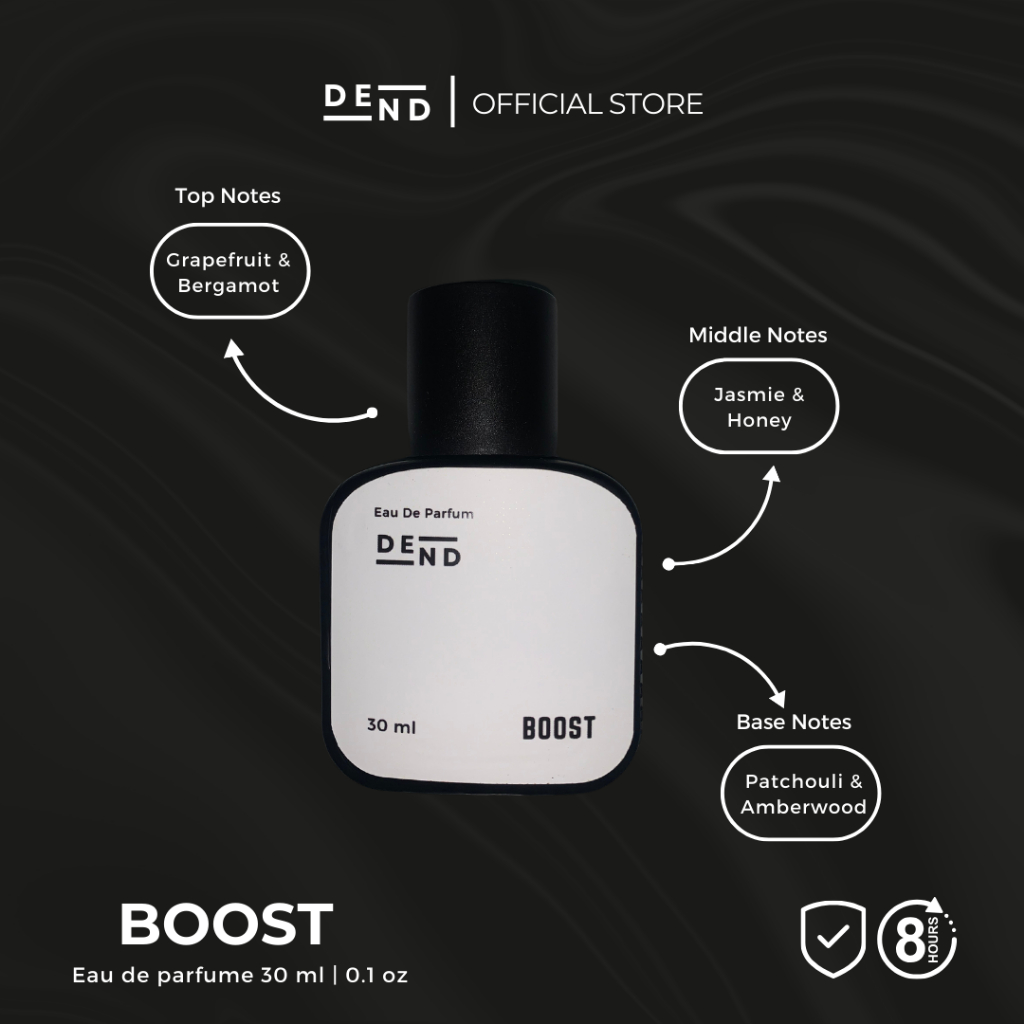 DEND Eau de parfum Boost.