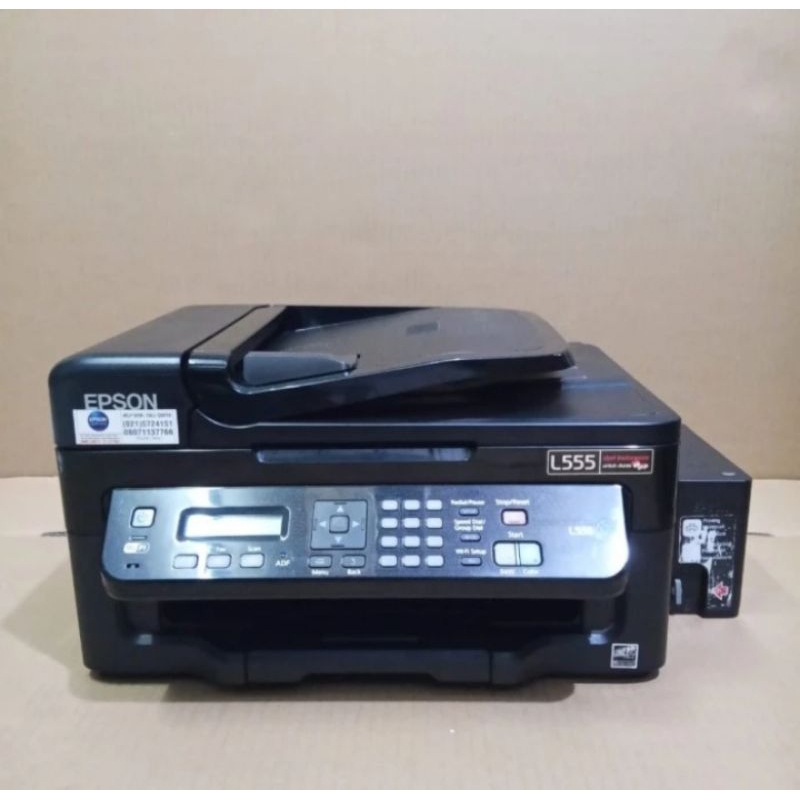 Printer Epson L555 (Wifi Print Scan Copy) Adf Second