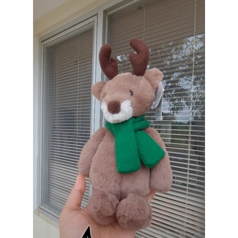 Jellycat Bashful Pine Reindeer Christmas Plus
