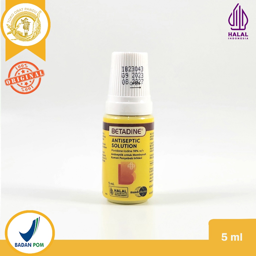 BETADINE ANTISEPTIC SOLUTION (5 ml)