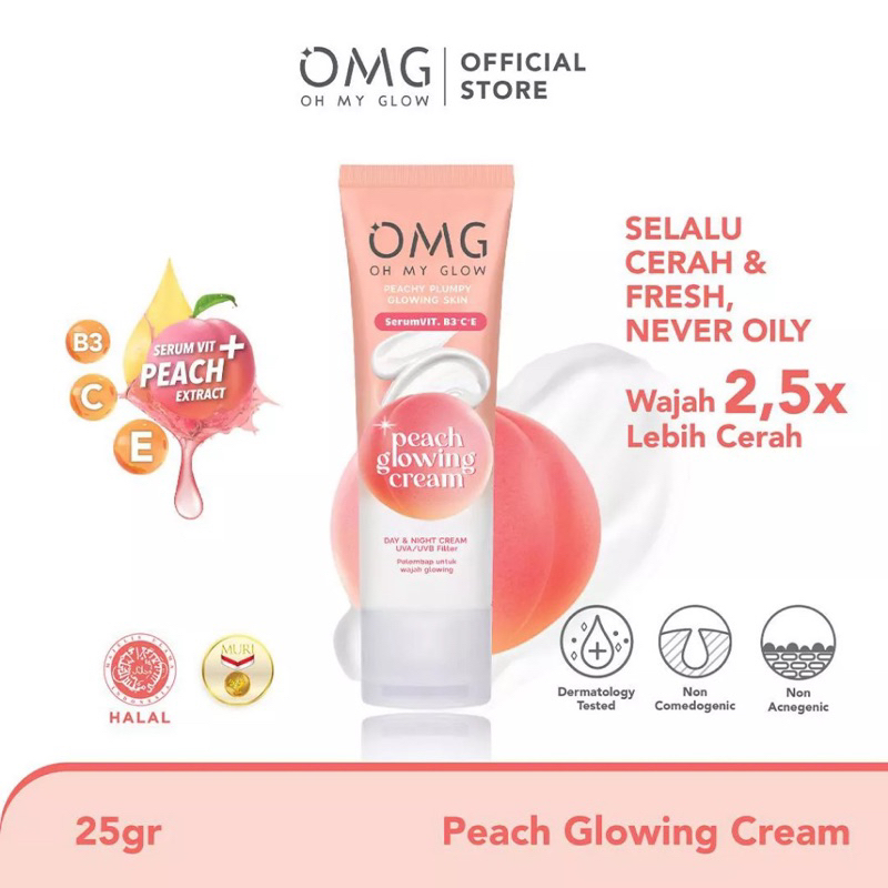 OMG PEACH GLOWING CREAM