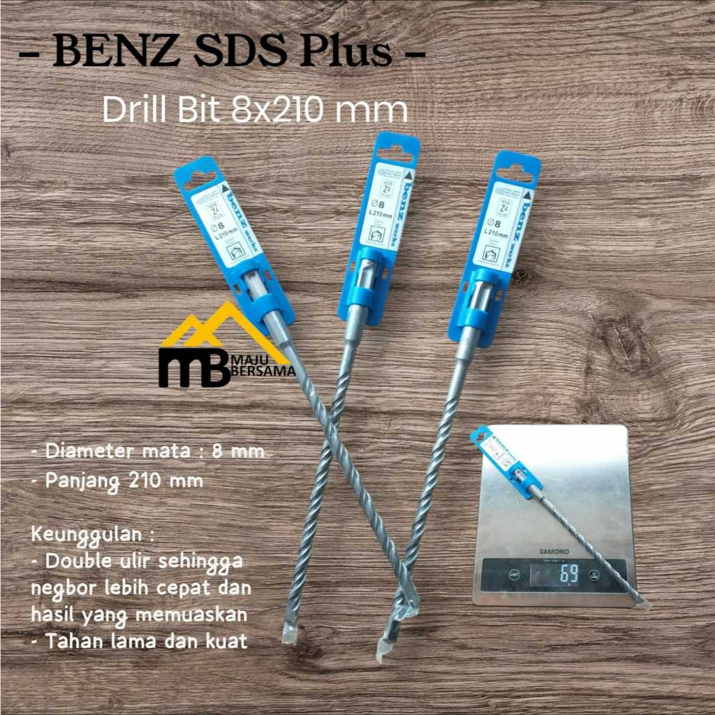 BENZ SDS Plus Drill 8x210 mm