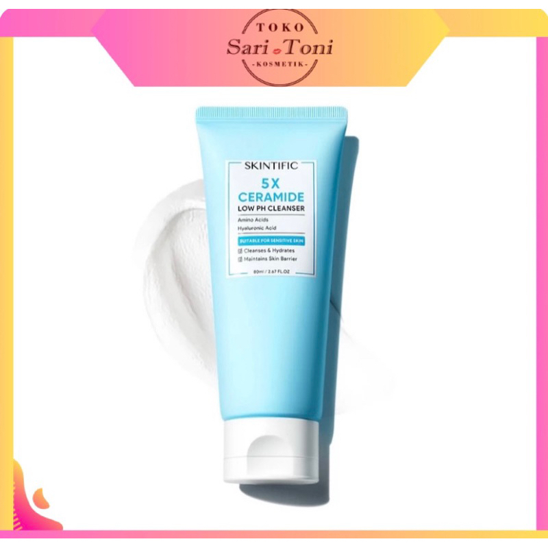Skintific 5X ceramide low ph cleanser