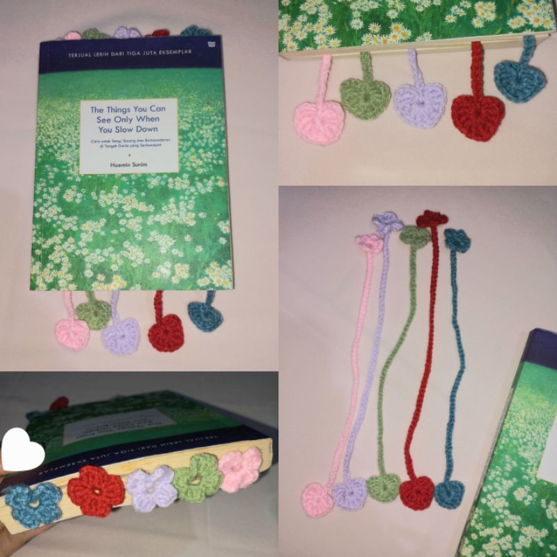 Bookmark Rajut Handmade | Bookmark Crochet