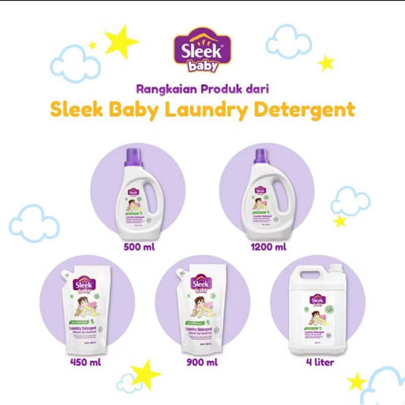 Sleek Baby Laundry Detergent