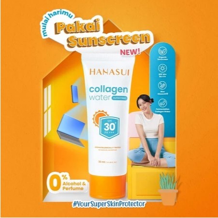 Sunscreen Hanasui Collagen Spf 30