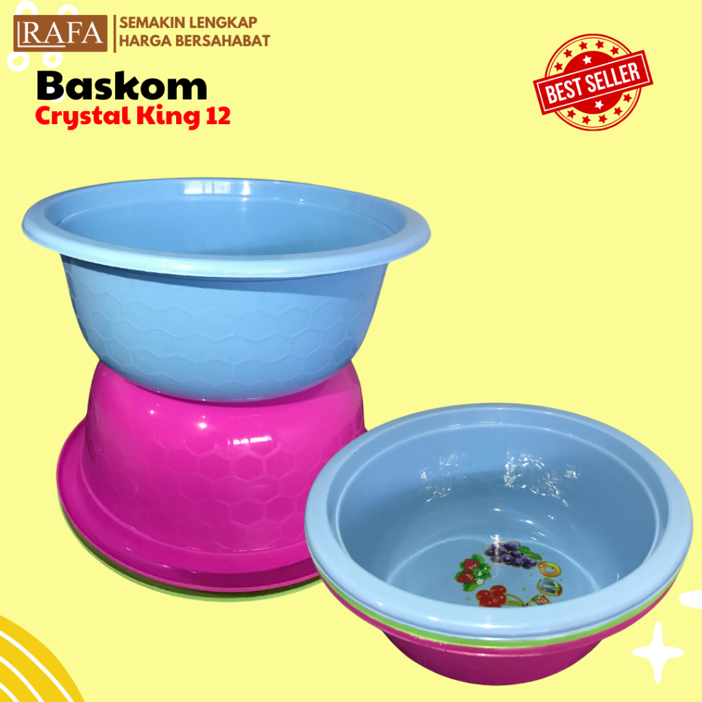 RAFA | Baskom Crystal King 12