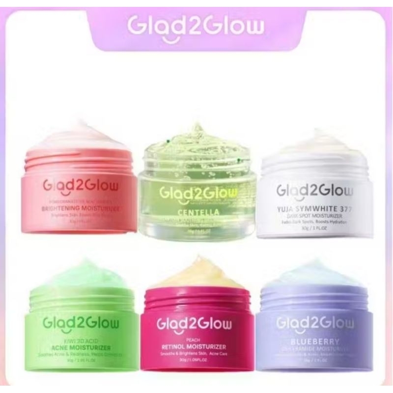 GLAD2GLOW Moisturizer Series (30gr)