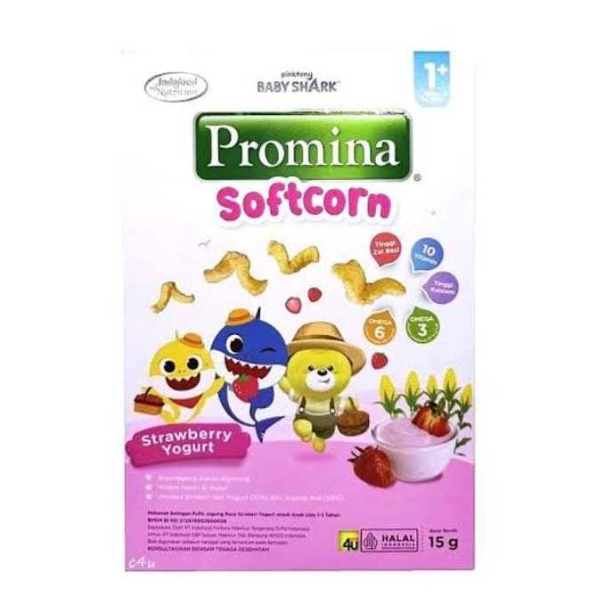 PROMINA SOFTCORN STRAWBERY YOUGRT