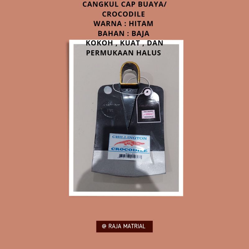 Cangkul hitam / pacul Cap Buaya