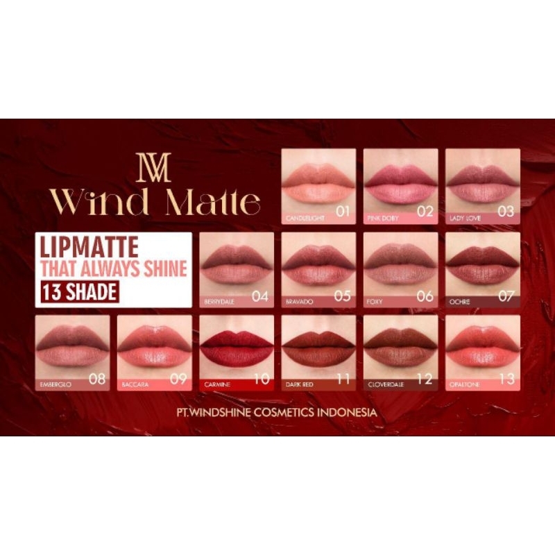 Lipmatte windmatte