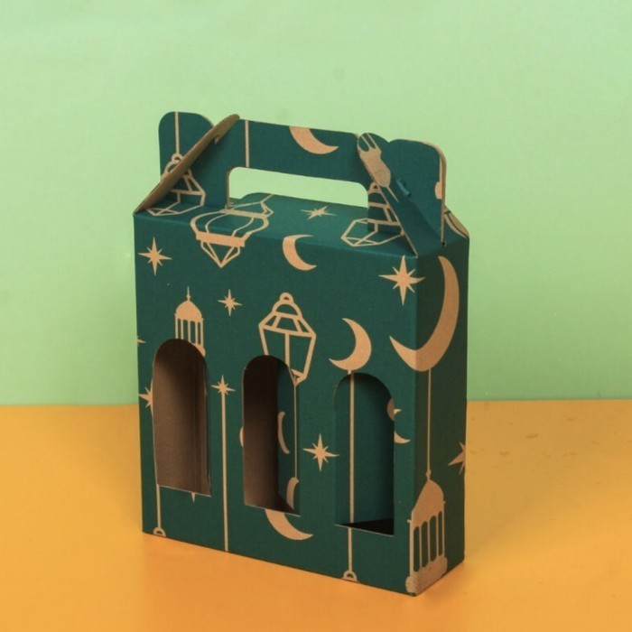 Kardus lebaran box isi 3
