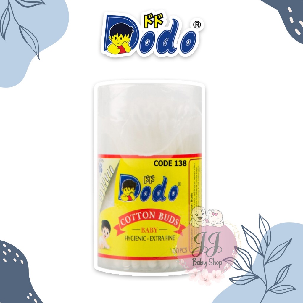 Dodo Cotton Buds Pot 50 Pcs DCB138