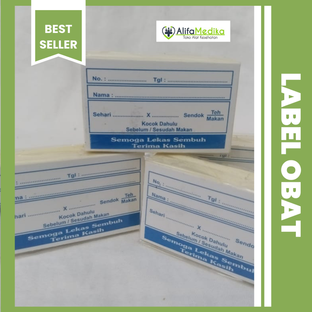 Label Obat/Etiket Sirup
