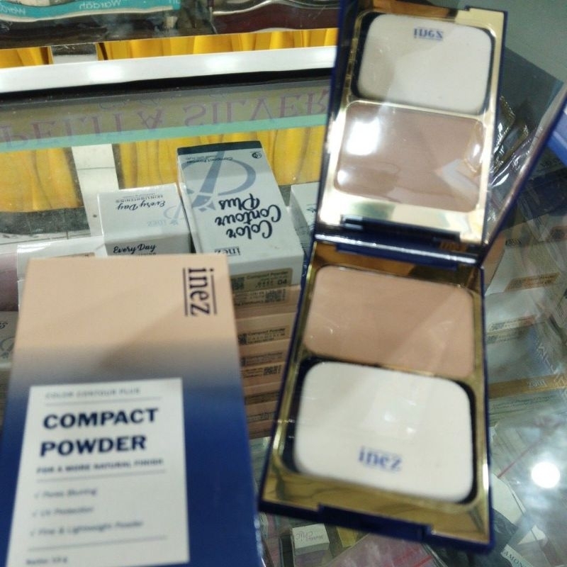 Inez Compact Powder Bedak Pintu