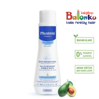 Mustela Multi Sensory Bubble Bath 200 ml