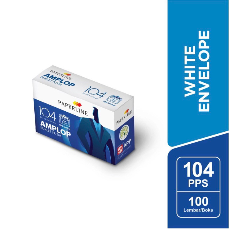 Paperline Amplop Putih 104