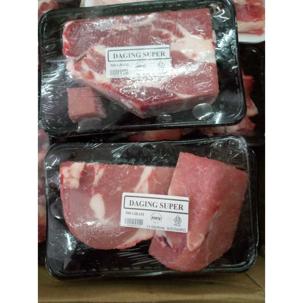 Daging Sapi Rendang Super Kemasan 500Gram