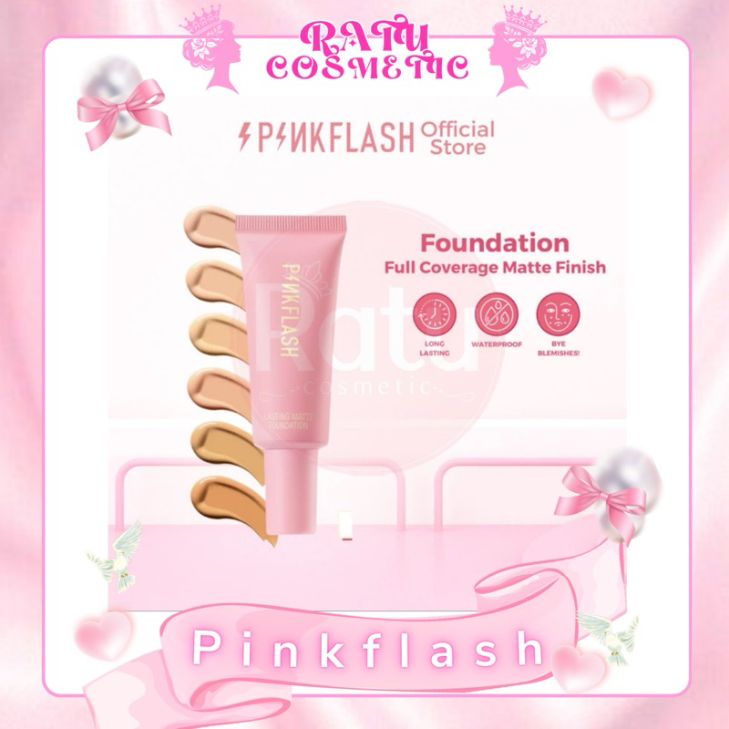 PINKFLASH Foundation Lasting Matte Finish