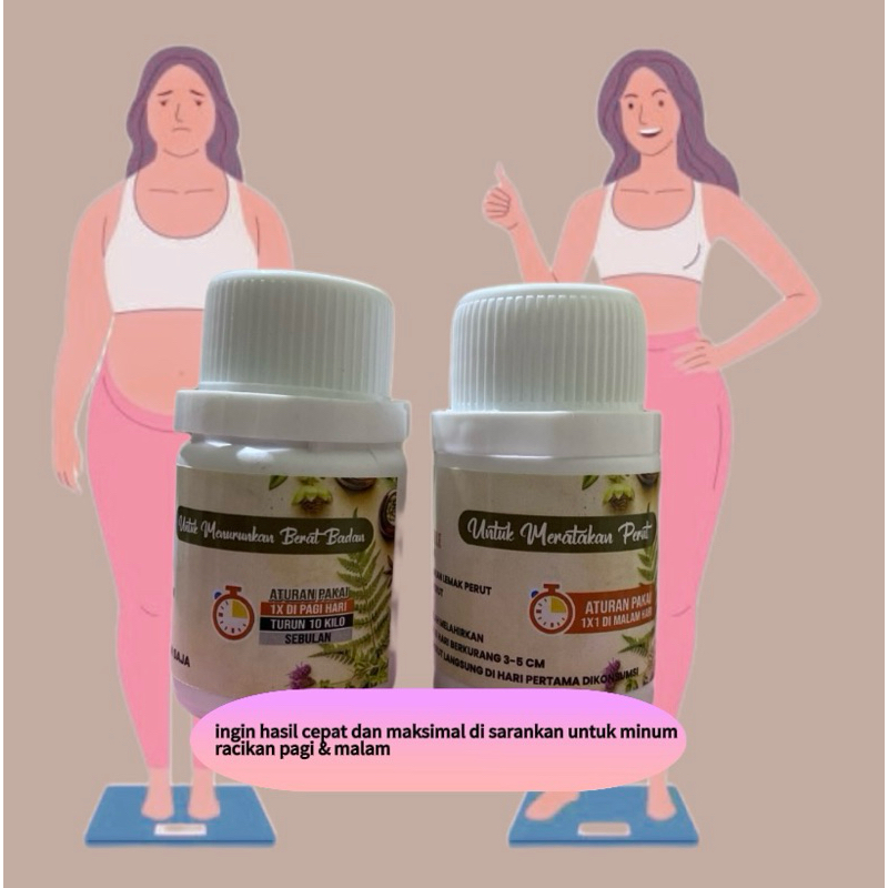 1 paket obat diet
