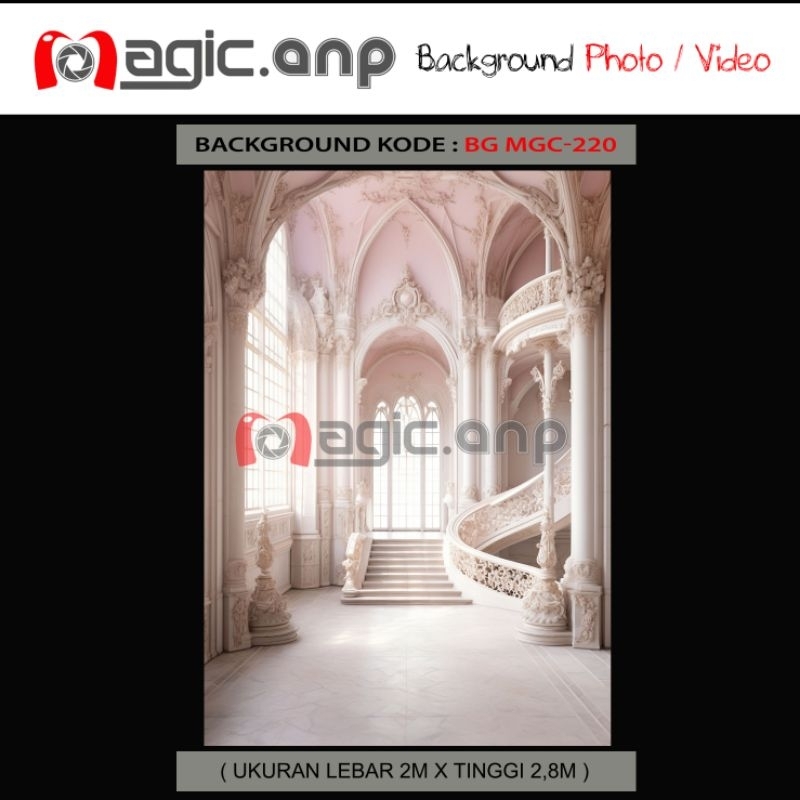 Background Studio Interior Wedding BG MGC
