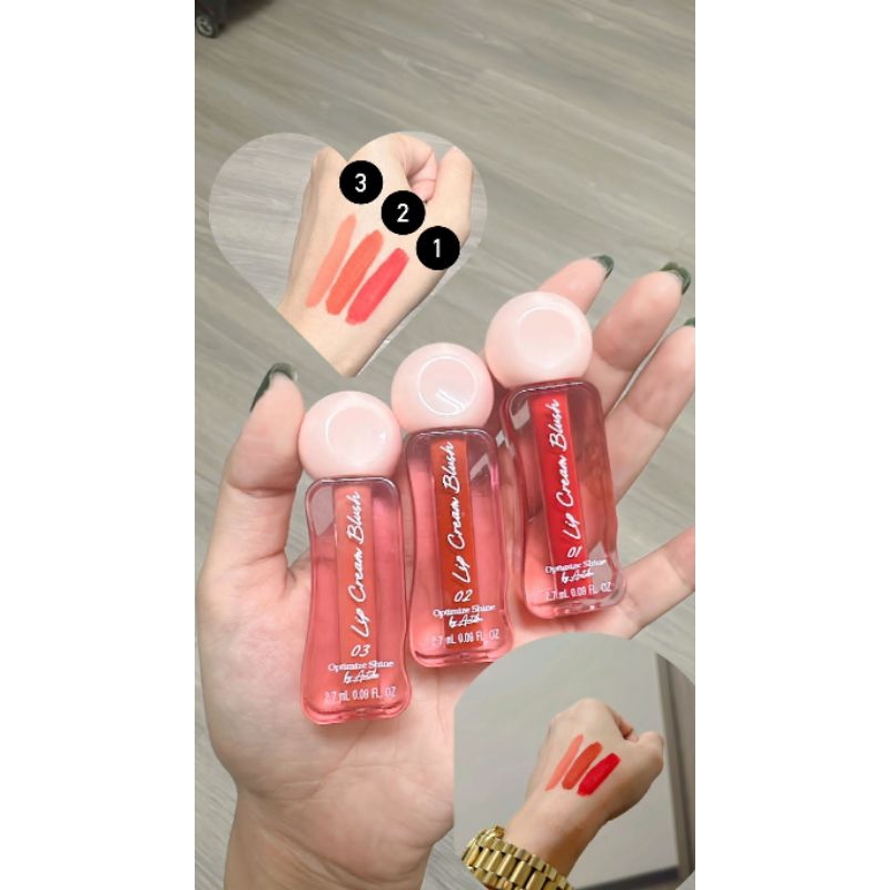 [OPTIMIZE SHINE] LIP CREAM BLUS 3in1