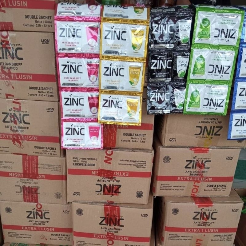 Zinc shampo renceng 1dus