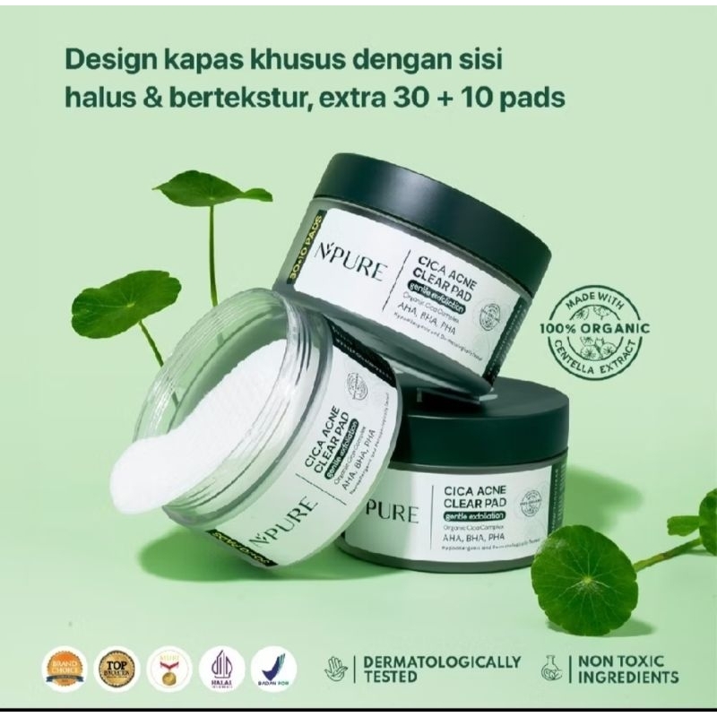 N'PURE Cica clear pad