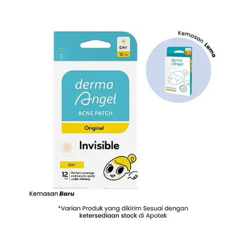 DERMA ANGEL ACNE PATCH isi 12 pcs