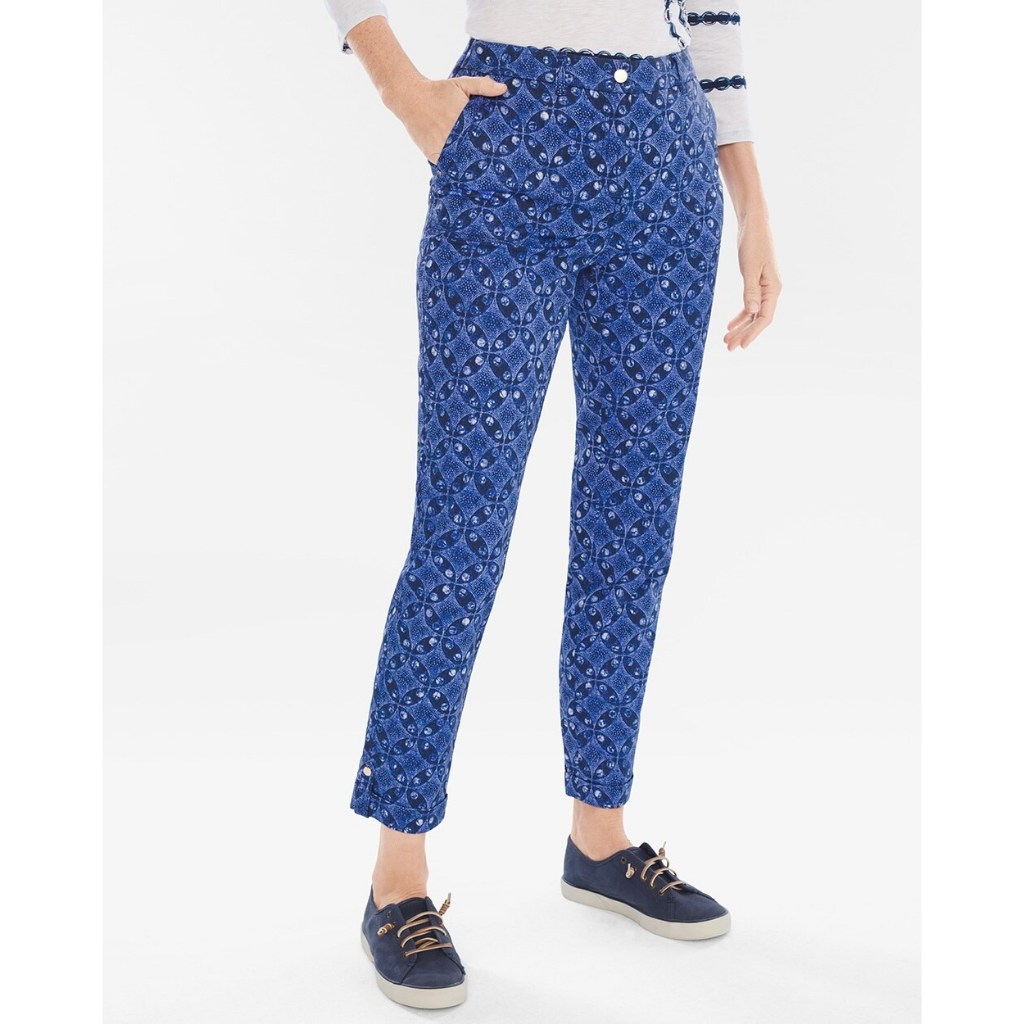 chicos angkle pants