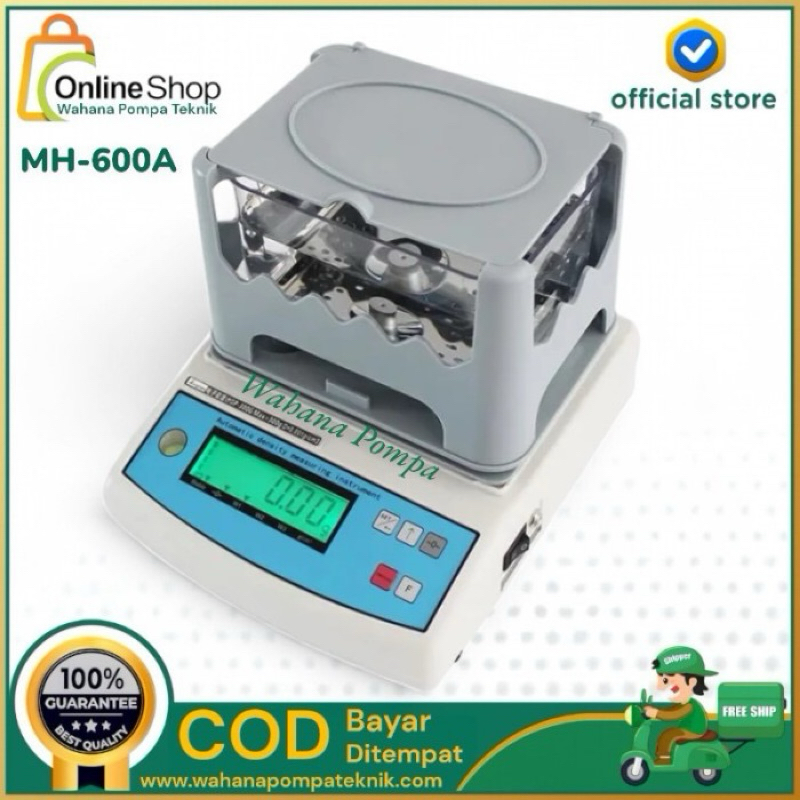 Density Meter 600g Densitometer MH-600A Tester Solid Liquid MH600A