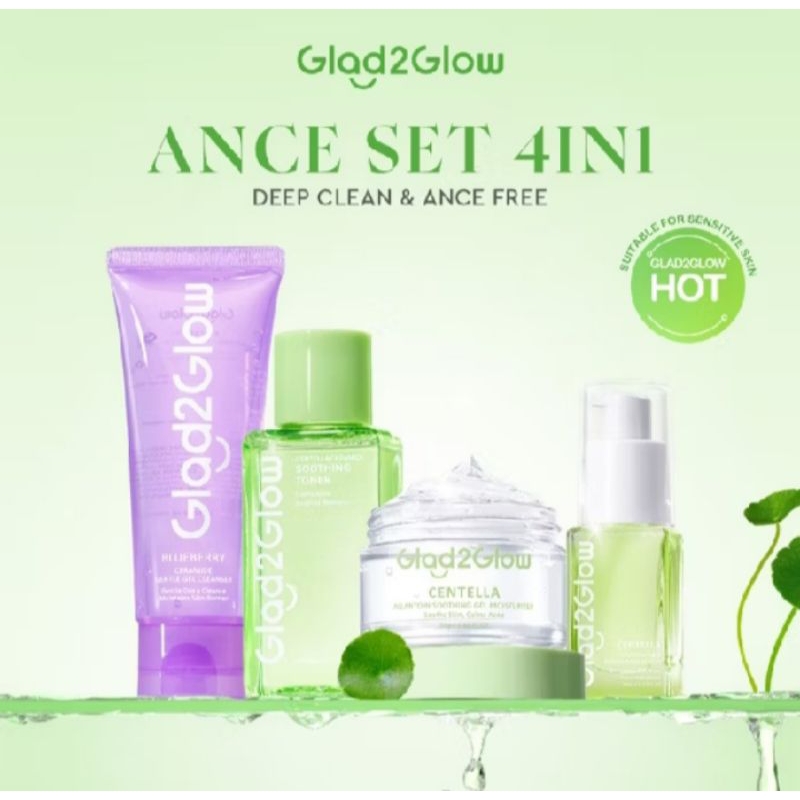 Glad2Glow Acne Set 4in1