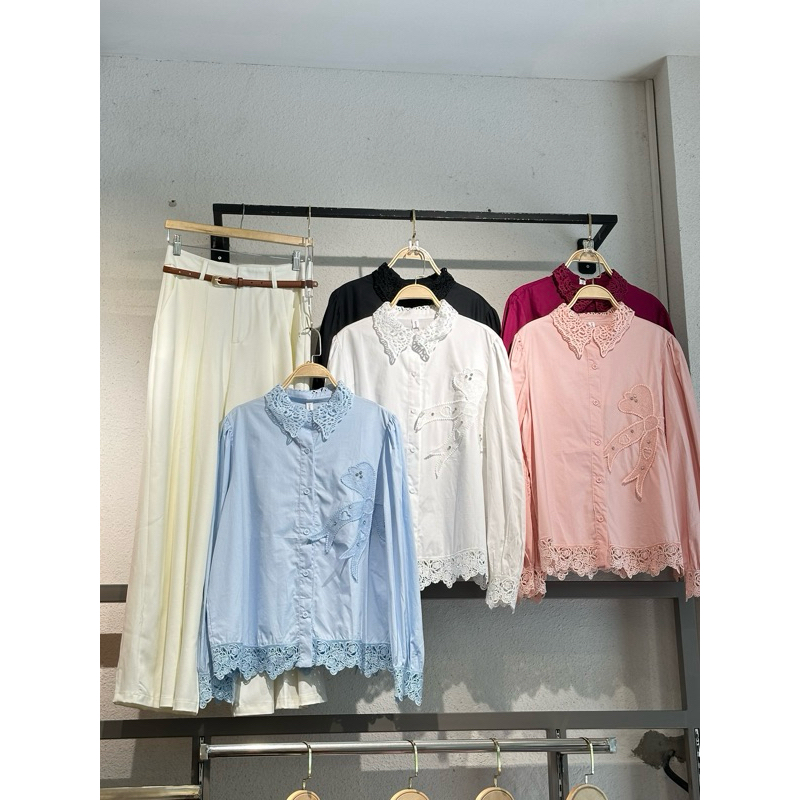 KEMEJA LACE IMPORT (GR-006)