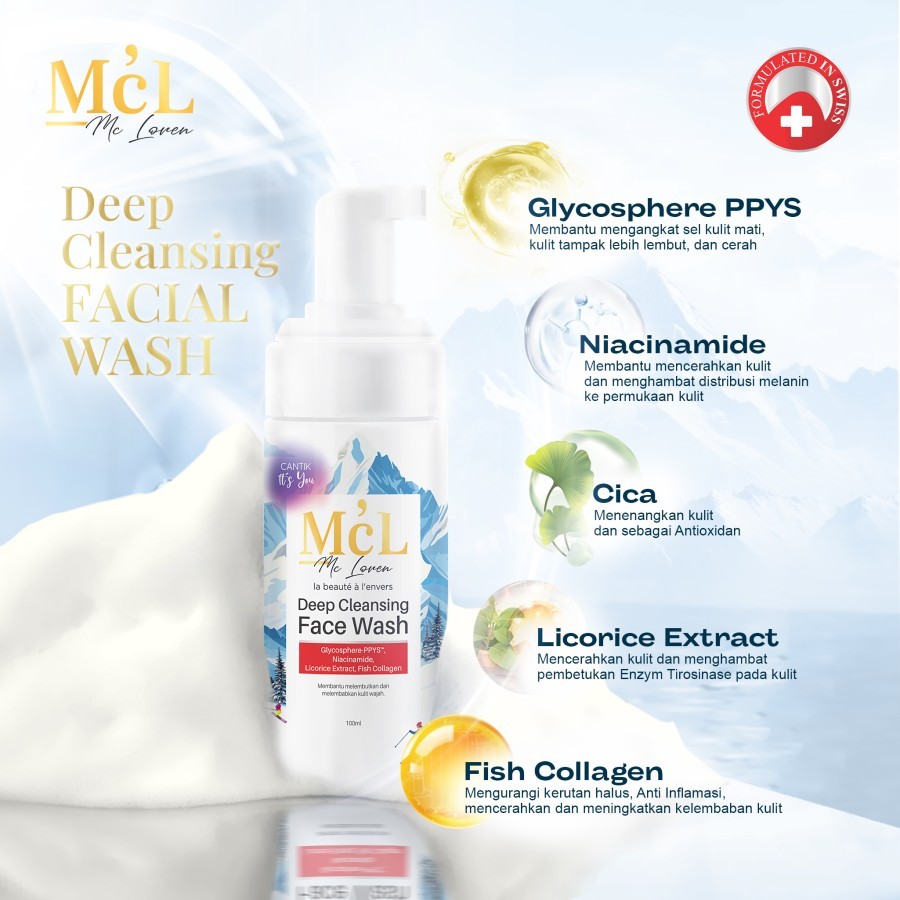 Mcloren Deep Cleansing Face Wash