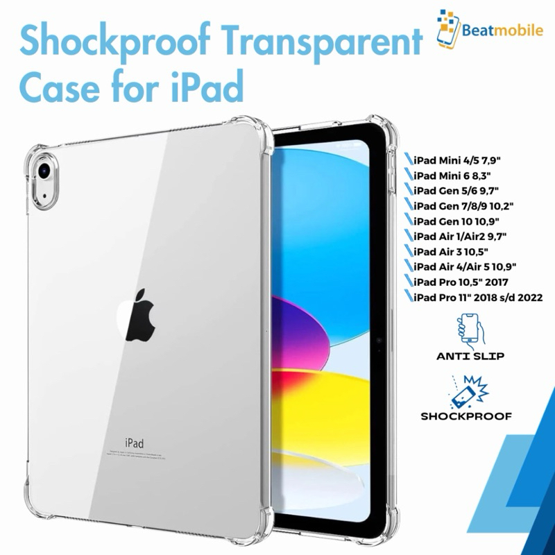 softcase ipad gen 10/11th bening