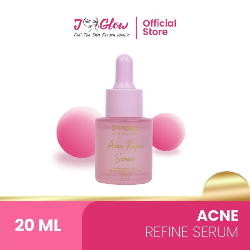 JGLOW ACNE REFINE SERUM JERAWAT 20ml