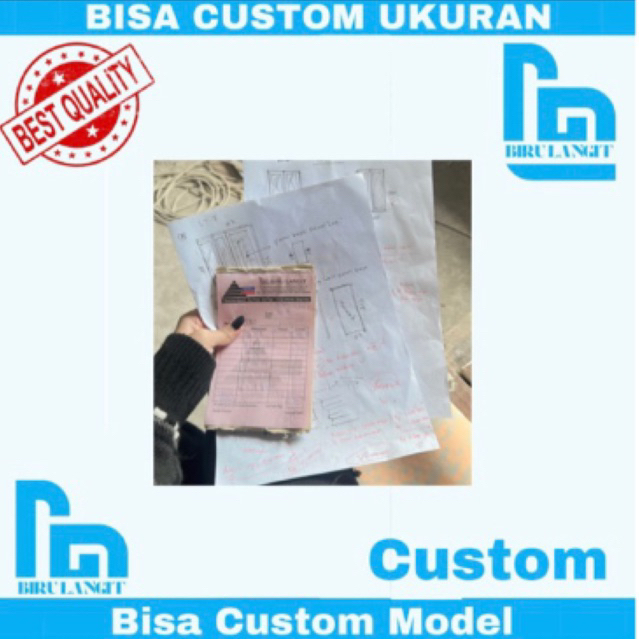 Link custom ventilasi jalusi Tinggi 30 lebarnya 25,5