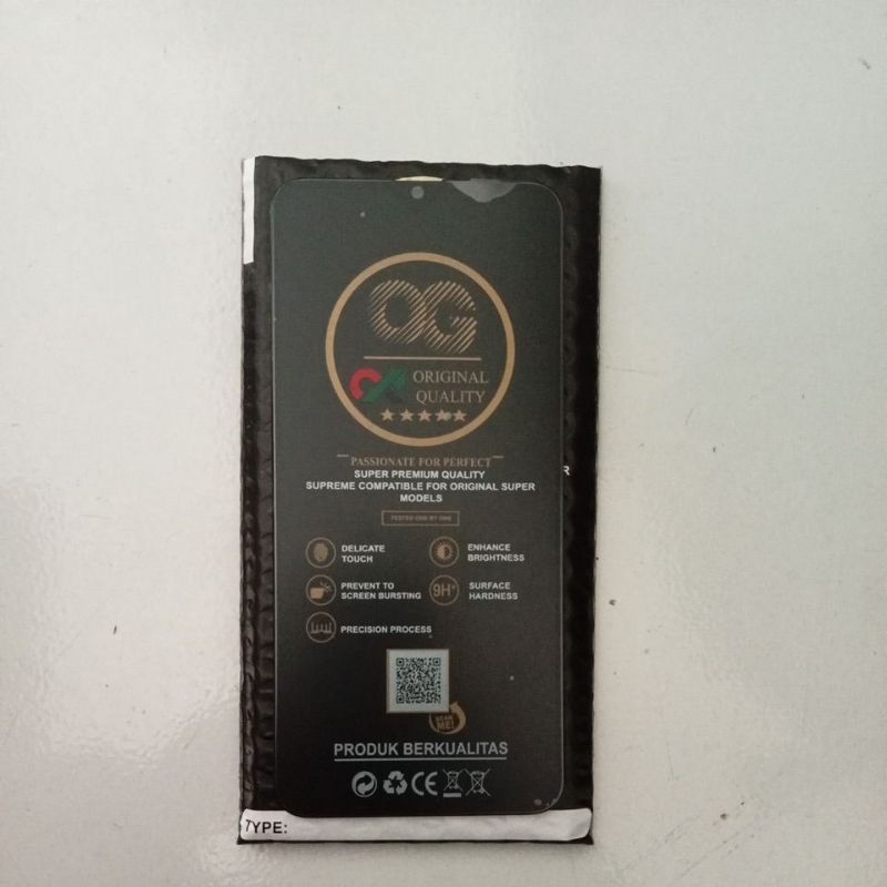 LCD SAMSUNG A20 / A205 OG SUPER BLACK