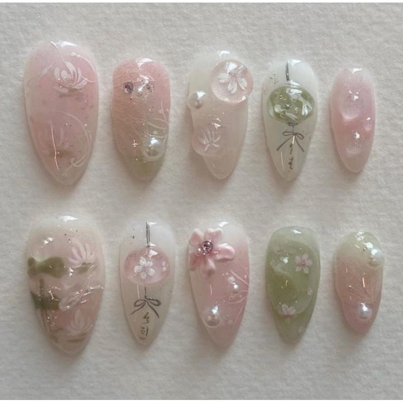 PRESS ON NAIL CONQUETTE SAKURA