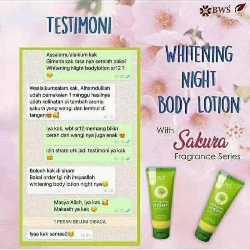 BODY LOTION MALAM