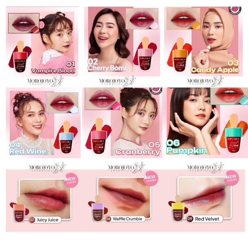 Liptint IMPLORA ready TERMURAH