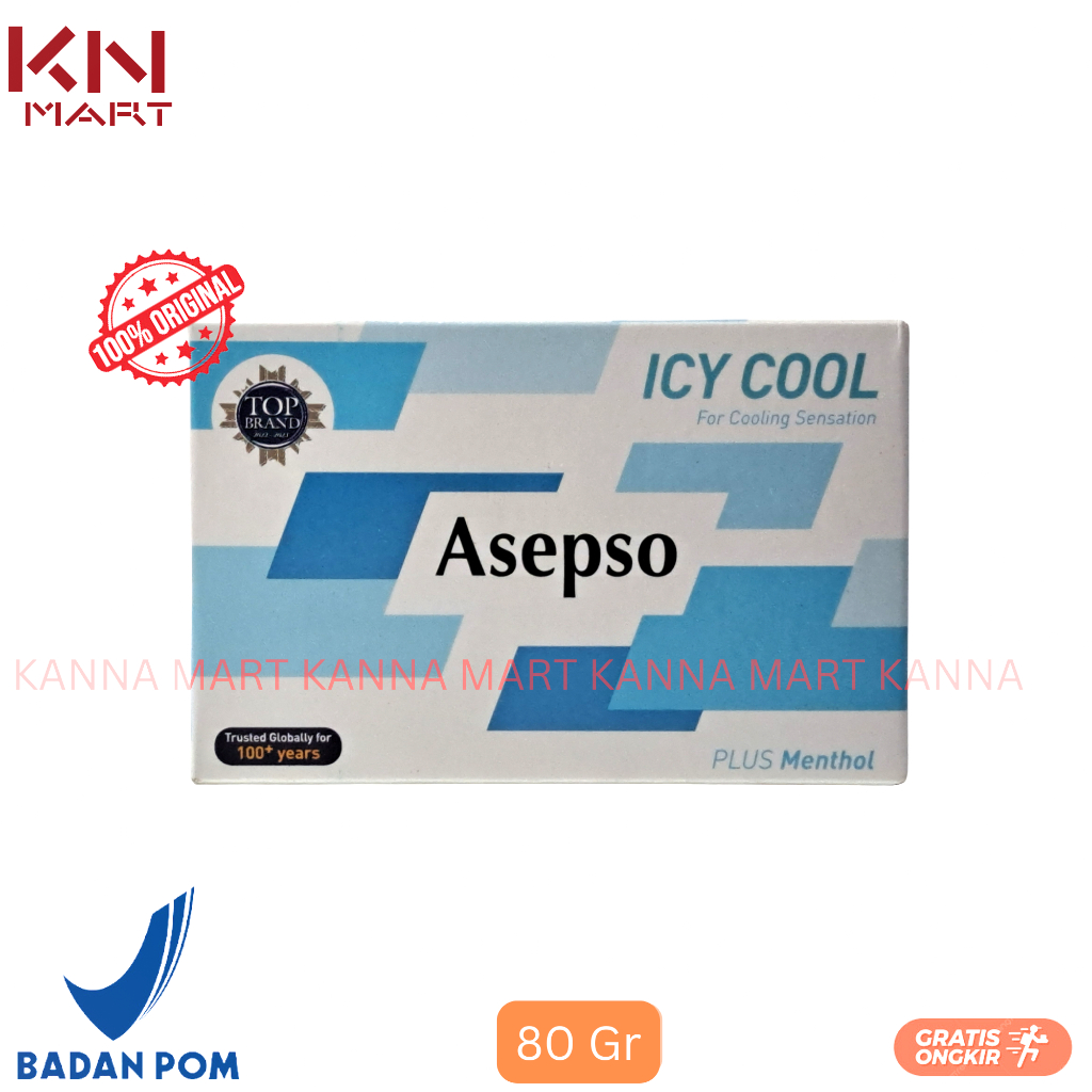 Asepso Sabun Icy Cool 80 Gr