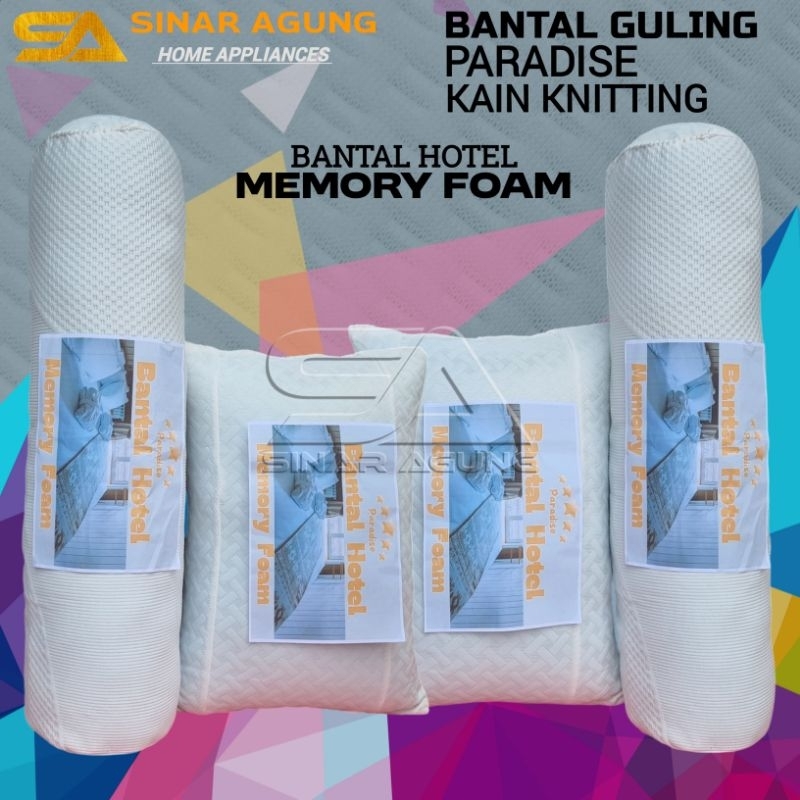 BANTAL+GULING  HOTEL JUMBO PREMIUM-ASLI BUSA MEMORY FOAM
