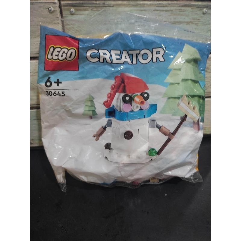 lego creator polybag 30645 snowman