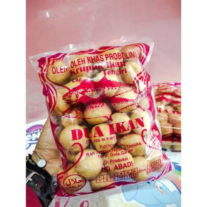 krupuk dua ikan