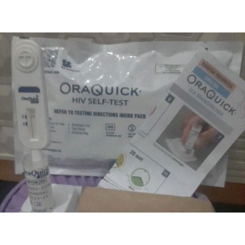 OraQuick alat uji/tes mandiri dan akurat