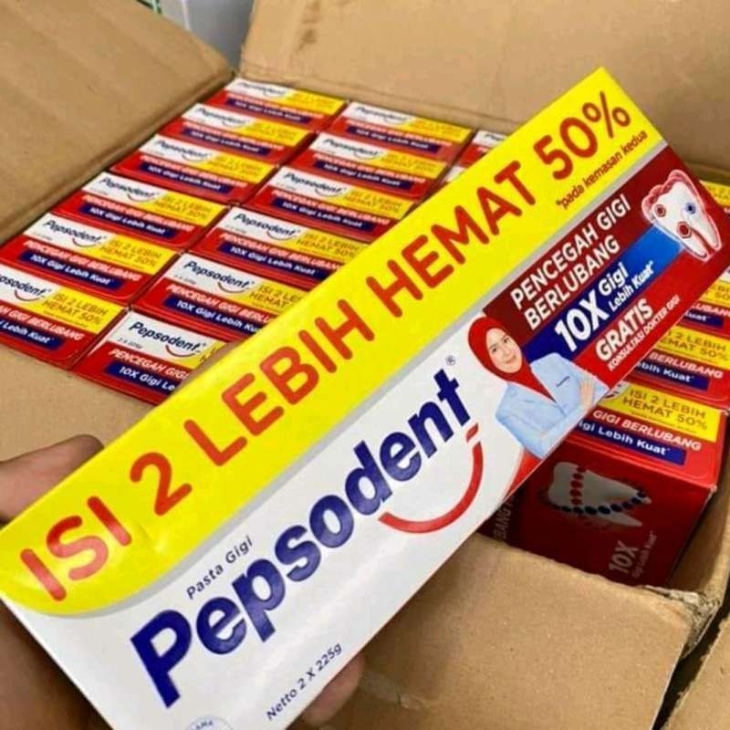 Pepsodent Isi 2×225gram